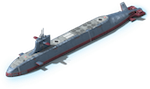 Missile submarine