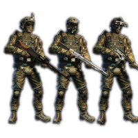 Large Military Escort